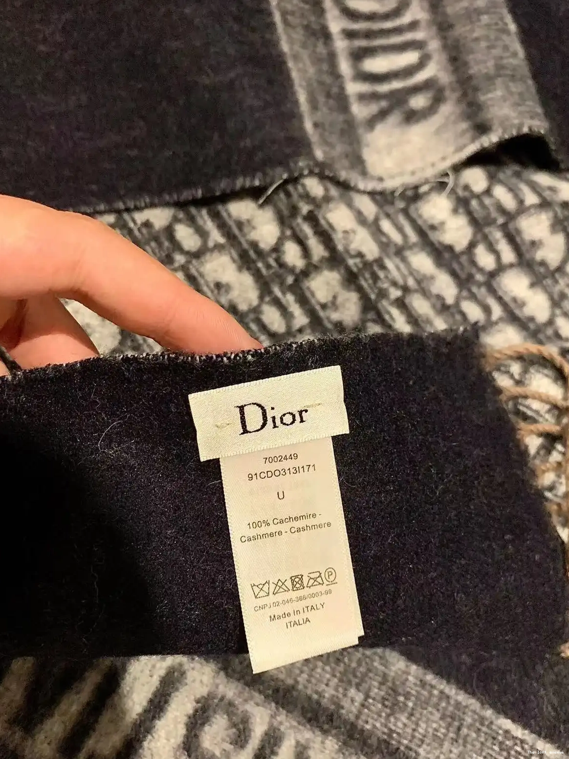 BLANKET OBLIQUE THROW WOOL 0602